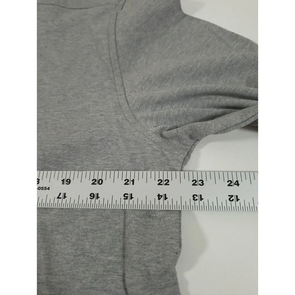 Banana Republic Polo Shirt Mens L Gray Jersey Cotton Lux Pocket Long Sleeve NWT